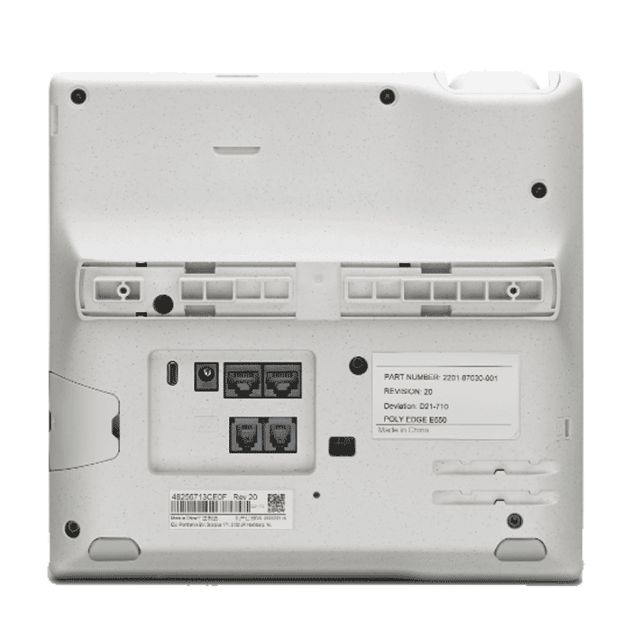 Poly Edge E550 IP Business Desk Phone (PoE)