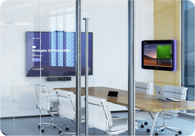 8-inch Teams Room Scheduling Panel