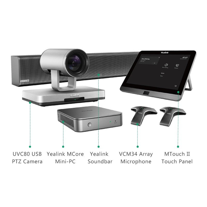 Yealink MVC840  Microsoft Teams Rooms system for large rooms